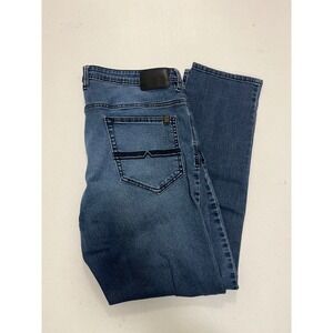 Buffalo David Bitton Axel Slim Stretch Dark Wash Jeans Mens 40x32